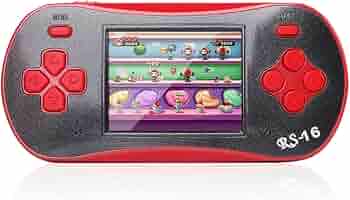 A Red Retro Classic Games Children's新品 Amazon.com: Handheld Game Player for Kids Adults- FAMILY